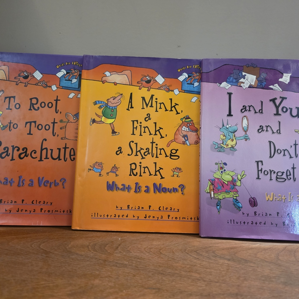 Set of Three Educational Children's Books